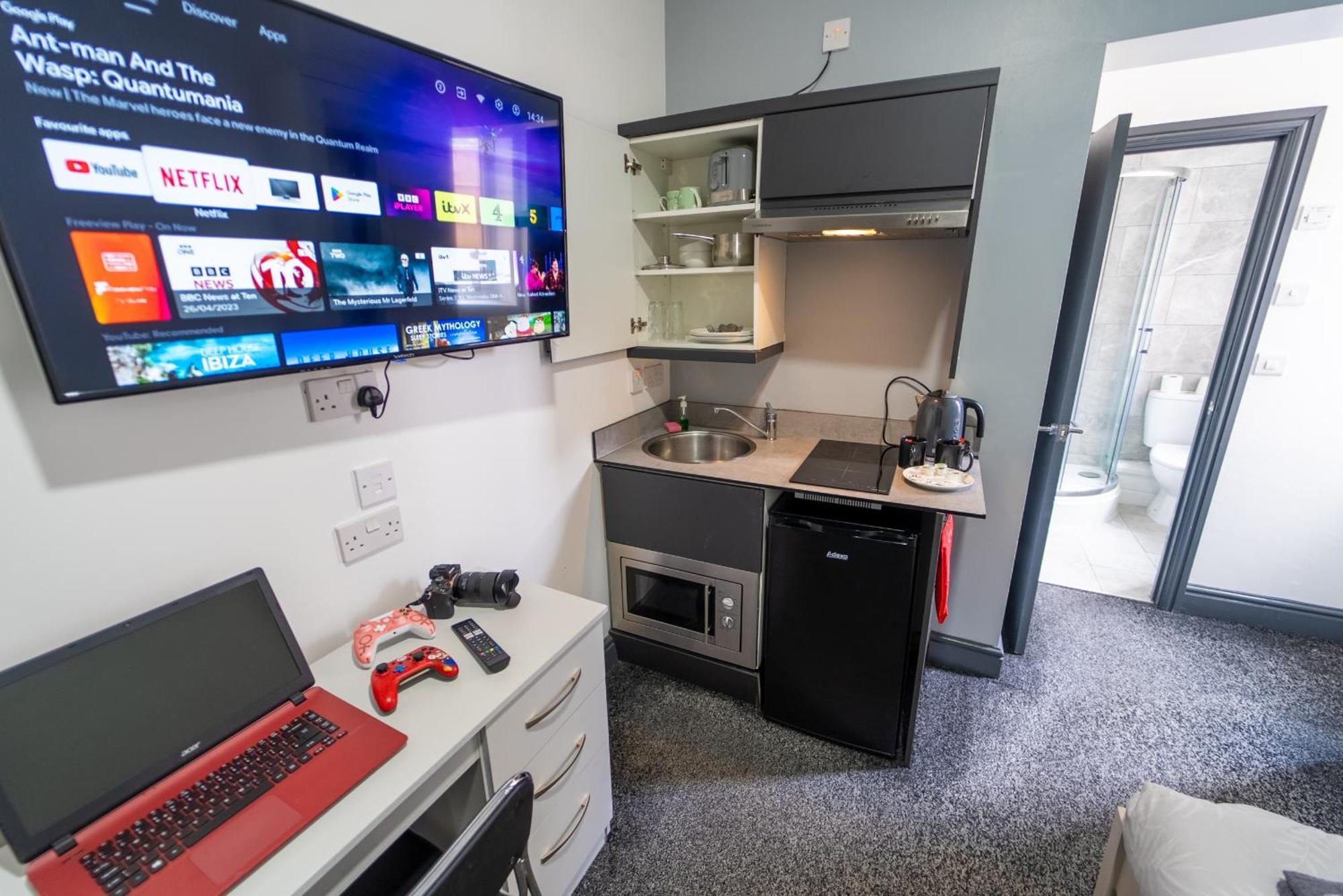 Free Parking Cosy Studios Close To City And Qe And Uob! Бирмингем Номер фото